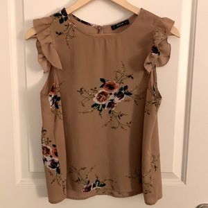 Shein: Floral Blouse
